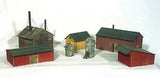Banta Model Works bmw-122 HO Scale Ridgway Yard Building Kit (Set of 7) Model