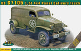 US G7105 (G506) Panel Delivery truck Plastic model kit 1/72 ACE 72601 Model