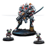 40mm+25mm Base Die Cast Resin Figure Assembled Model Kit O-Yoroi Kidobutai Kit. Model