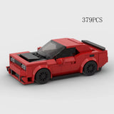 MOC Car  Dodge Challenger SRT Demon  Building Block Model Kit Toy Gift 379 Pcs Model