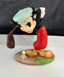 Mickey Mouse Golf Figurine What a Swell Day for a Game Model