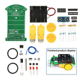 Ultrasonic Ranging Obstacle Avoidance Car DIY Kit intelligent Car Programming Model