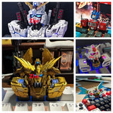 GUNDAM RX-78 Keycap 3-in-1 Translucent Resin Key Cap Keyboard Accessories Gift Model