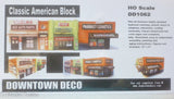 Downtown Deco HO #1062 Classic American Block (Plaster Building kit) Model