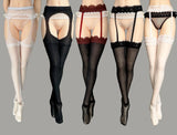 CJG-066 1/6 Sexy Suspender Socks Model Fit 12'' Body Figures Model