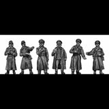 1/72 Officials-Great Coat Soldiers RESIN FIGURE MODEL KIT Unassembled Unpainted Model