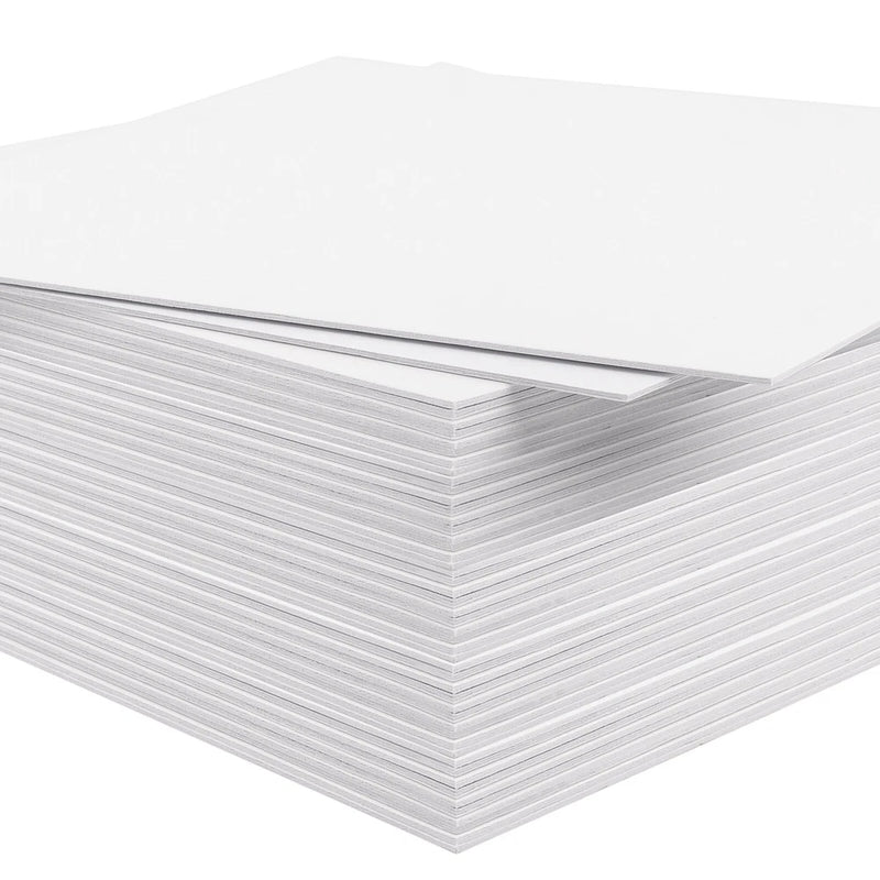 11x14 50 Pack 5x7 White Uncut Mat Boards Fits 8x8 DIY Framing Art Print Mats Model