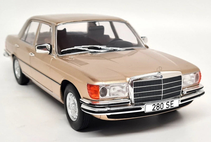 MCG 1/18 Mercedes Benz 280 SE W116 Beige 1972 Diecast scale model car Model