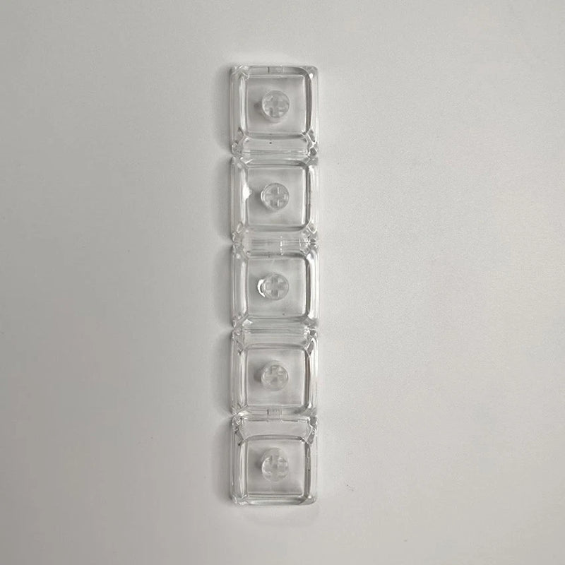 5/10PCS Keyboard Keycaps XDA Transparent Keycap 1U for Mechanical Keyboard Model