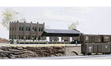 Walthers Cornerstone 933-3201 N Water Street Freight Terminal Kit Model