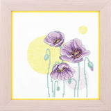 DIY Counted Cross Stitch Kit "Illusion of color" 7.5x7.5 in / 19.0x19.0 cm Model