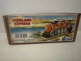 Gold Leaf Designs - Overland Express Train Metal Wind-Up Toy Replica Model