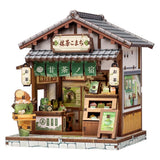 Cutefun DIY Miniature House Kit, 128 Pcs 3D Wooden Puzzle Tiny House | Mini H... Model