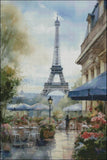 Parisian Life - Counted Cross Stitch Kits Needlework Embroidery DIY Model