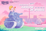 Meng Chibi Tank - Sherman Arrow of Paris (snap-fit kit) Model