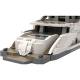 MOC-154458 Large Super Luxury Yacht Model Building Blocks Kits 4188 Pieces Model