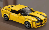 MOC Car  Reobrix 818 Chevrolet Camaro Building Block Model Kit Toy Gift 327 Pcs Model