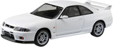 AOSHIMA 1/32 RAKUPLA SNAP KIT No.21-WH NISSAN R33 SKYLINE GT-R (White) 2025 Model