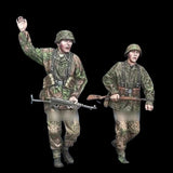 1/35 WWII German Waffen SS Soldiers RESIN FIGURE MODEL KIT Unassembled Unpainted Model