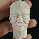 1/6 Morgan Freeman Head Sculpt Model For 12