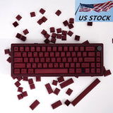 PBT Simple Red Style Keycap Cherry Profile 140pcs/set for MX Keyboard Model