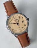 Slava 2414 Model 3991561 Vintage Original Soviet Mechanical Casual Watch 1980s Model