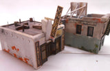 Downtown Deco N Scale Building 2 Kit Lot Amazing Brick Detail Save $15! Model