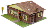BK 4821 1:48 Scale "Brick Rambler" Photo Real Scale Building Kit Model