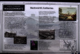 Photo 6x4 North Tyneside Waggonways Information Board Backworth Located j c2017 Model