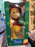 Disney Telco Motion-ettes WINNIE THE POOH Animated Christmas Display Figure NOS Model