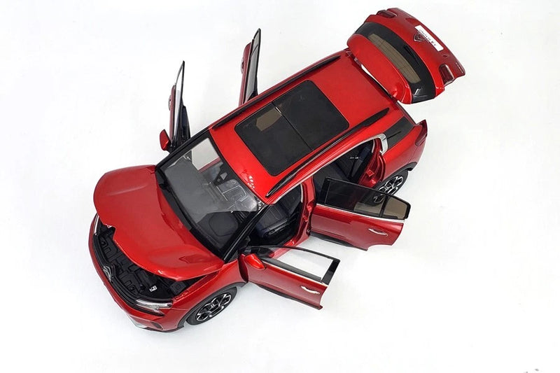 Paudi 1/18 Scale Citroen C5 Aircross Beyond 2022 Diecast Model Car Miniature Toy Model