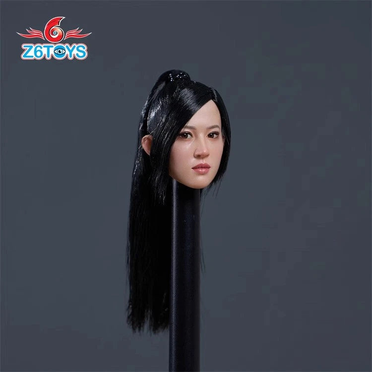 Z6TOYS 1/6 Z007B Movable Eyes Beauty Girl Head Sculpt For 12"Female Figure Model Model
