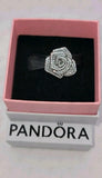 Pandora Rose in Bloom Oversized Charm  793245C01 W/ Box D83 Charms