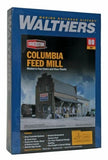 Walthers Cornerstone #933-3090 HO Scale Columbia Feed Mill Kit NIB Model