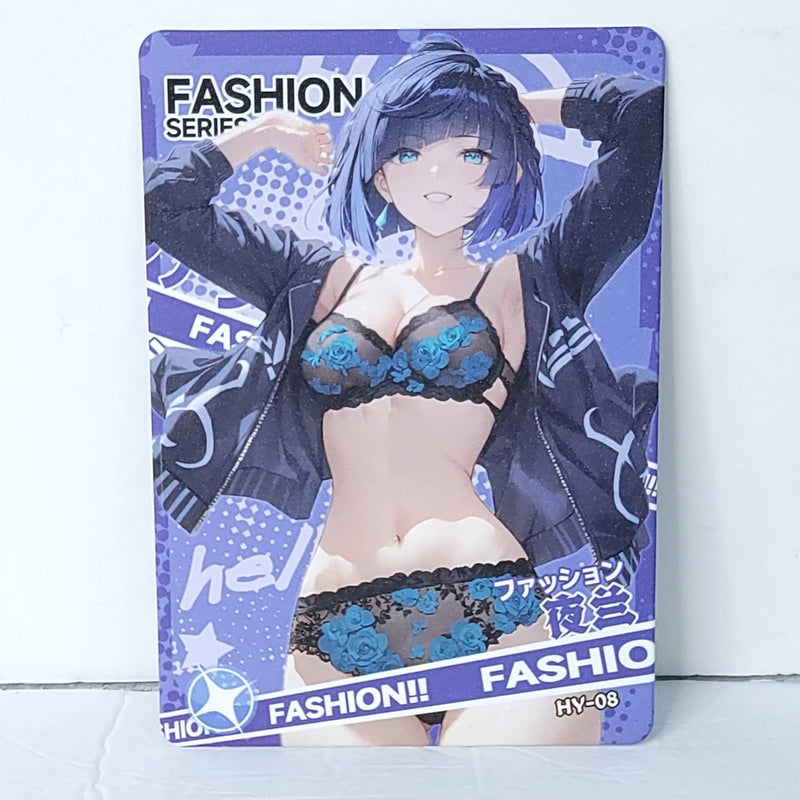 Yelan Fashion Waifu Card Anime Girl Wall Art Oversized Board A5 Model