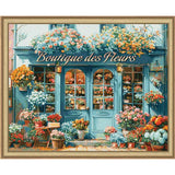 Schipper French Flower Shop Kit & Frame Paint by Number Kit Model