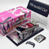 FW Fine Works 1/64 Impala Lowrider Bounce Diecast Car Model Model