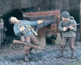 1/35 Resin Figure Model Kit Military US Infantry 2 Figures Unassembled Unpainted Model
