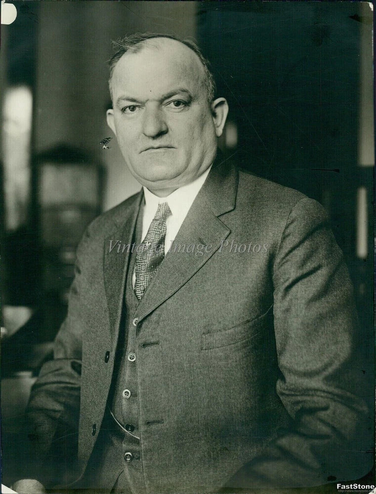 1922 J C Wright Dir Federal Board For Vocational Education Government Photo 6x8 Model