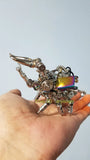 Mechanical Party Studio Silver Shell Battle Beetle Metal Assemble Model In Stock Model