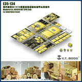 ETMODEL E35-134 E35?134 1/35 US M1070 HET CPK Cab PE Set for HobbyBoss 85502 Model