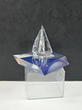 Swarovski Crystal Sailing Legend With Display Base #619436 & #628454 Read Model