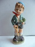 Very Rare 1950'S Fine German Porcelain 13" H Figurine Store Window Display Model