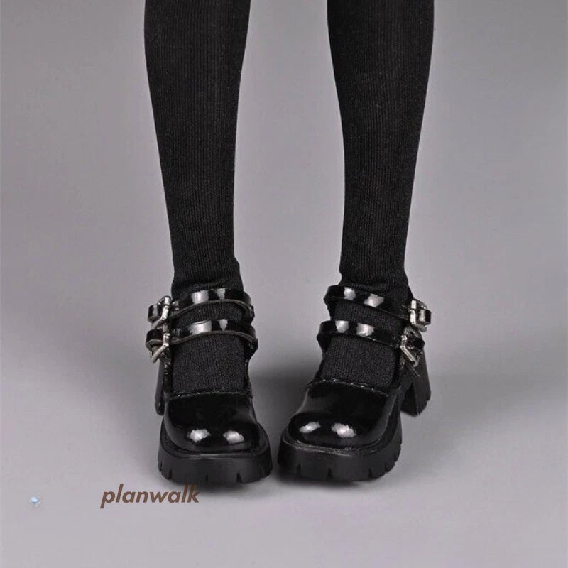 1/6 Scale PU Shoes Model Accessories 12" Action Figure Soldiers Cosplay Fashion Model