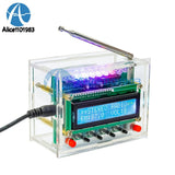 87-108MHz Digital FM Radio Kit LCD Display Soldering Practice DIY Radio Kit+Case Model