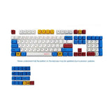 GUNDAM Keycaps Set PBT 124keys Cherry Profile Dyesub For MX Mechanical Keyboards Model