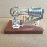 Vintage Hot Air Stirling Engine Music Box Model Antique Toys Model Collection Model