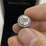 Genuine Pandora S925 Silver Welcome To Las Vegas Exclusive CZ Charm Charms