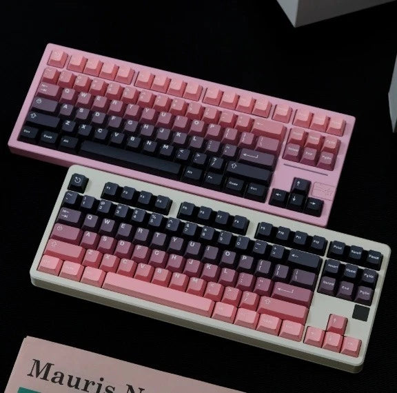 Blackberry Gradient Keycaps Mechanical Keyboard Key Cap Set Cherry Profile ABS Model
