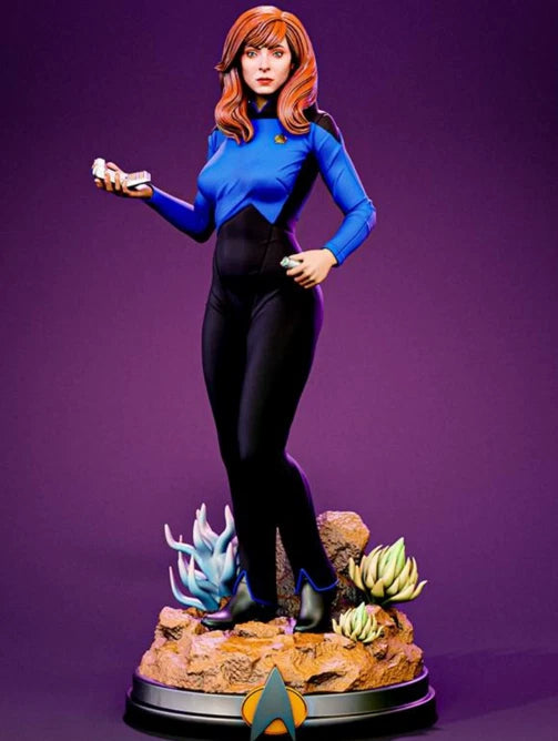 1/24 Resin Fantasy Space Travel Girl Unassembled Unpainted Model